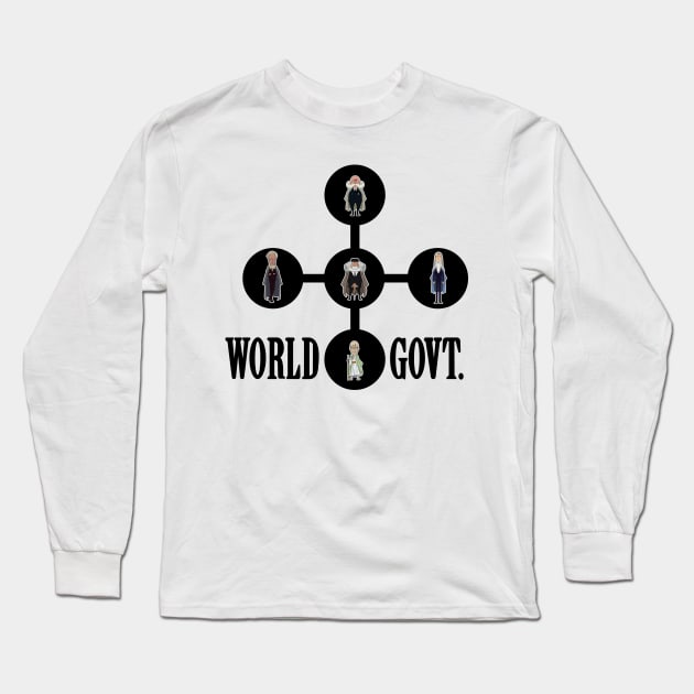 Five Elders Long Sleeve T-Shirt by onepiecechibiproject